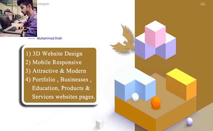 design responsive and attractive 3d web pages