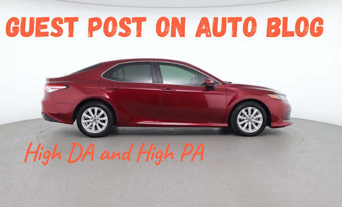 write a guest post on automotive car blog