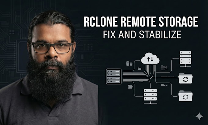 fix and stabilize rclone remote storage on linux servers