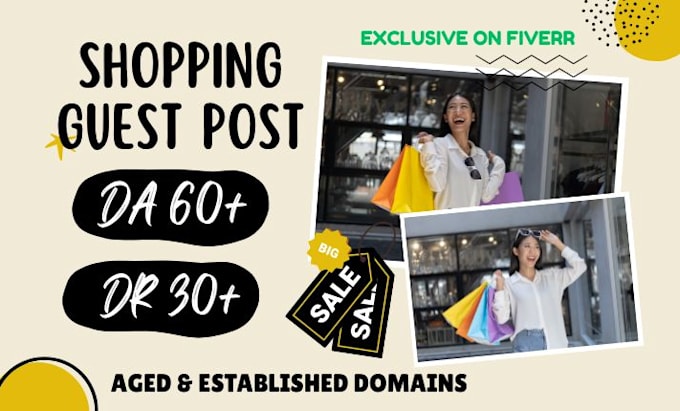 write HQ guest post on a da60 shopping blog