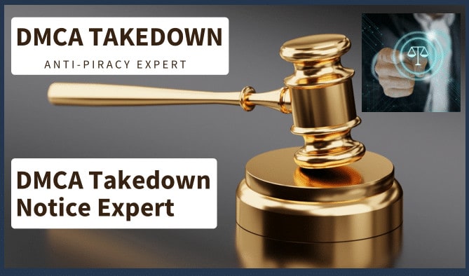 draft and send dmca takedown notice