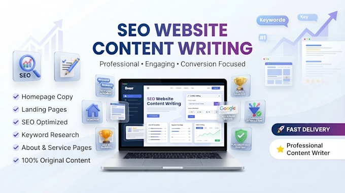 write SEO optimized website content for your business