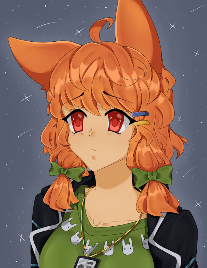 Draw cute anime arts by Kyokokyokochan Fiverr