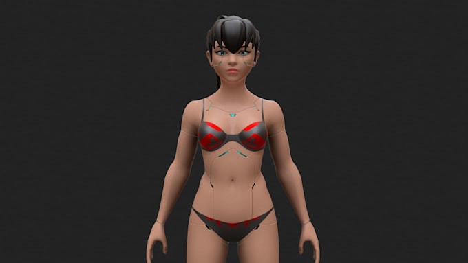 create game ready stylized character models