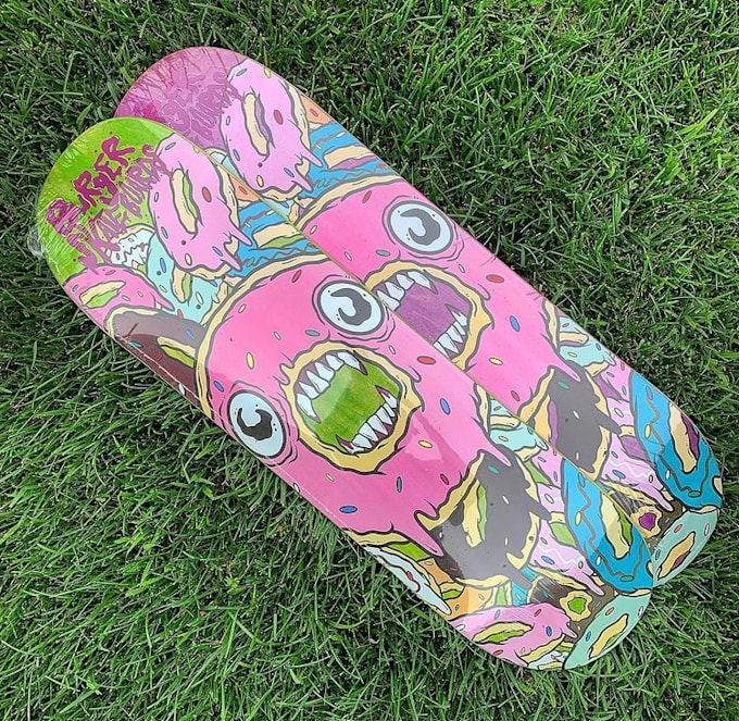 Design your skateboard decks by Metalmexican Fiverr