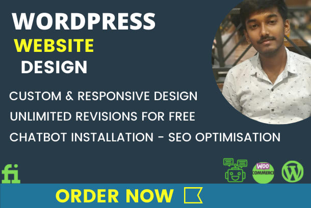 build wordpress responsive fast website with SEO optimize