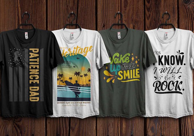 Create custom and typography t shirt design by Mraza8719 | Fiverr