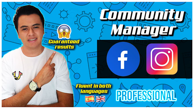 be your community manager, content creator