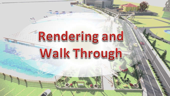 deliver architectural 2d 3d rendering walk through
