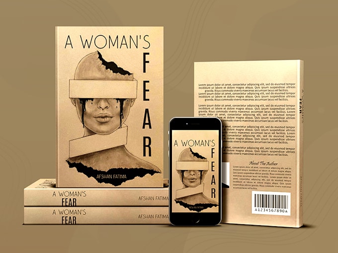 do book cover design, ebook or kindle cover, book cover