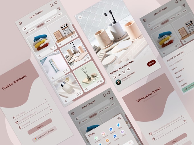 create a stunning ux ui design