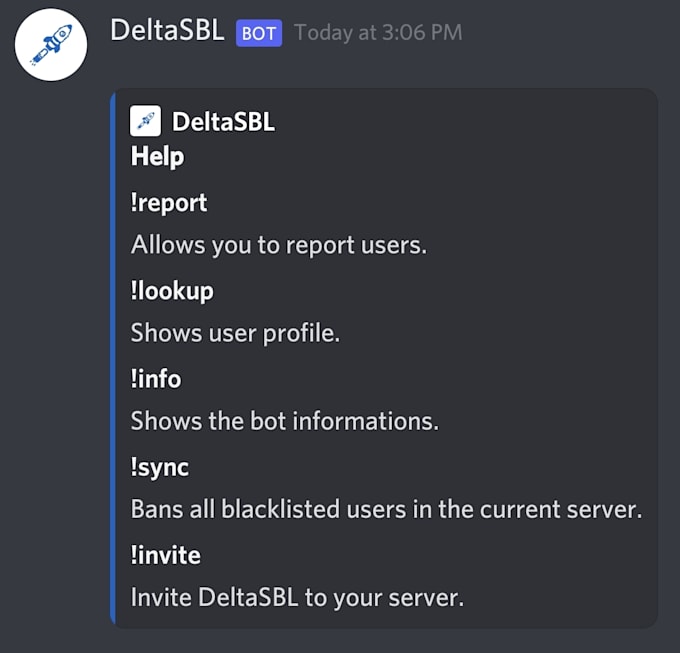 Do custom discord bot commissions by Razediscord Fiverr