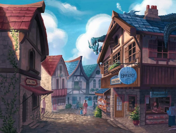 do beautiful background illustration