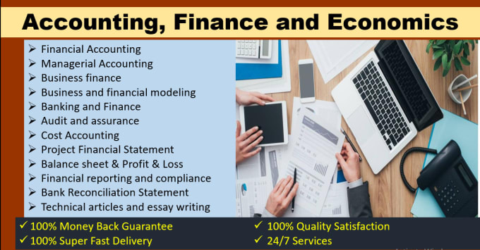 Do economics, accounting and finance tasks and projects by Hassan8866 ...
