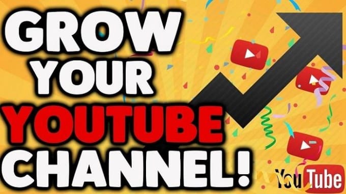 Do organic youtube channel,advertise yt channel,yt gaming channel