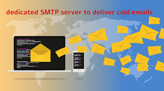 provide a dedicated SMTP server for sending cold emails