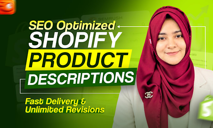 write seo shopify product descriptions and titles that convert
