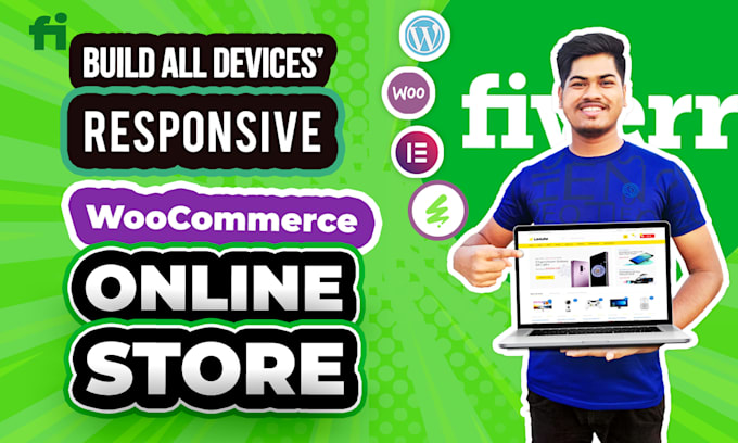 build ecommerce online store website using woocommerce