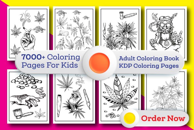 Download Design kids coloring pages, digital colouring pages for your kdp business by Salman6278 | Fiverr