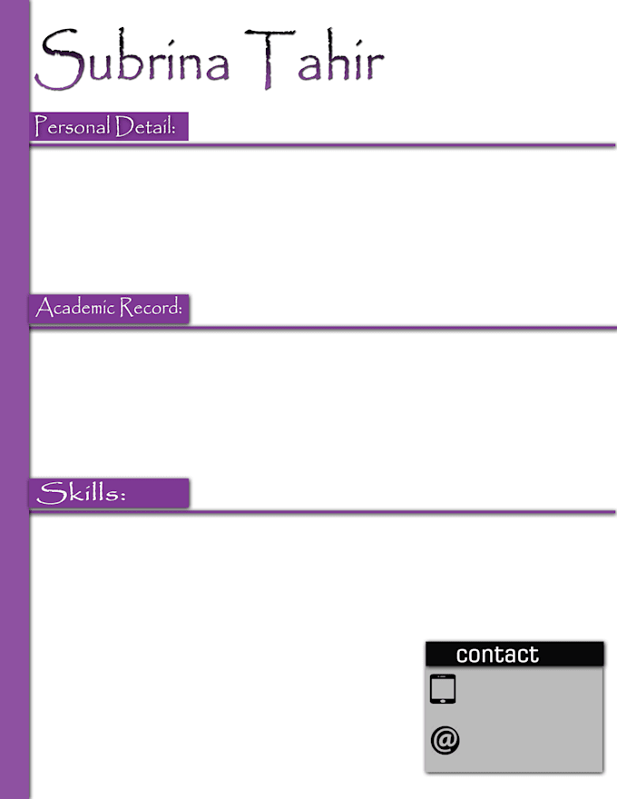 make professional level resumes and cv