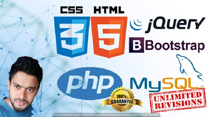 do php mysql javascript css html web apps professionally
