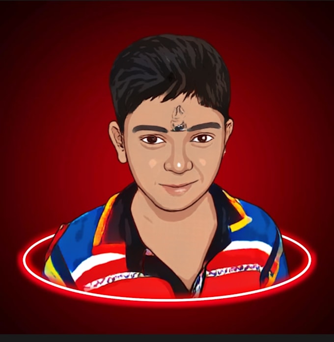 Draw social media cartoon profile picture avatar by Ronakparihar Fiverr