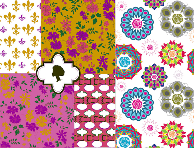 Unique Vector Pattern Logo Illustrate unique logo patterns for your brand and product by Poonam ...