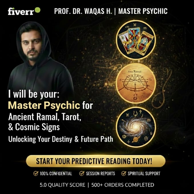 be your master psychic for ancient ramal, tarot, and cosmic signs