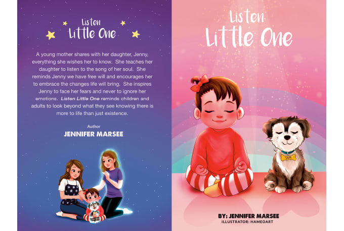 Hire a freelancer to create a beautiful cover for your children book