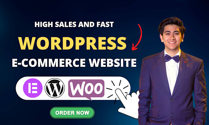 build an ecommerce website with wordpress woocommerce, online store