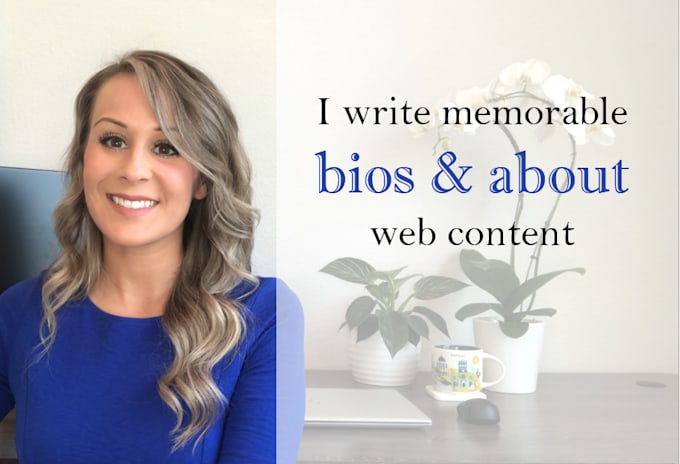 rewrite and enhance your bio or about me