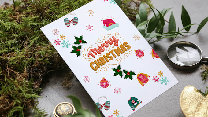 do menu card design with aesthetic