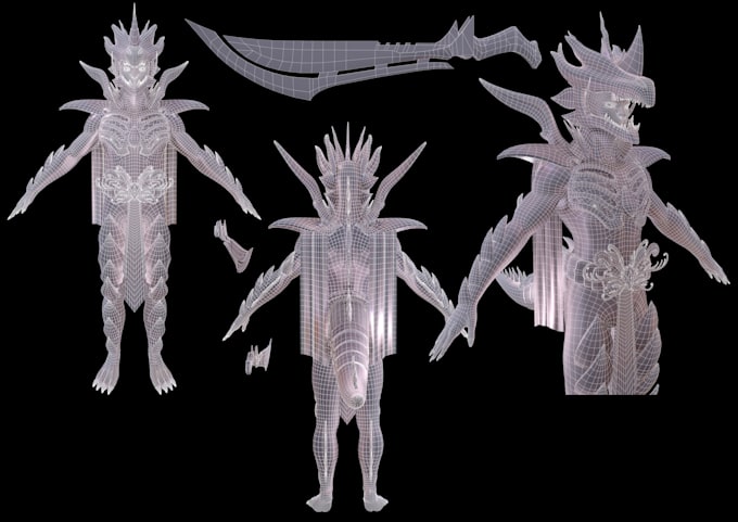 retopo your hipoly 3d models optimized for game or animation