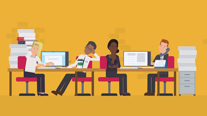 make 2d animated explainer video or 2d animation video