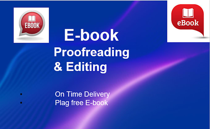 edit, proofread and paraphrase your ebooks