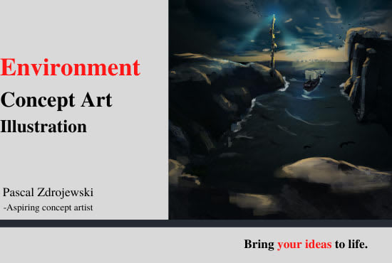 Create environment concept art for you by Pascal98 | Fiverr