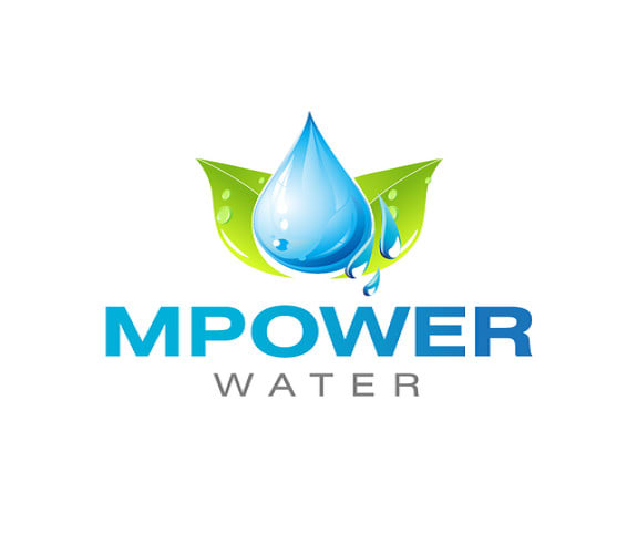 design mpower water logo