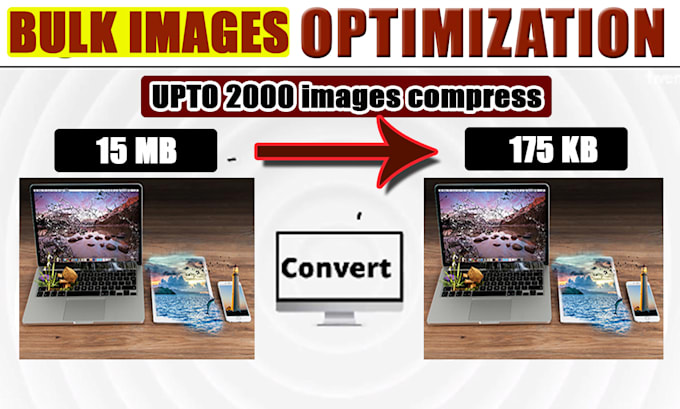 bulk optimize or resize images for website