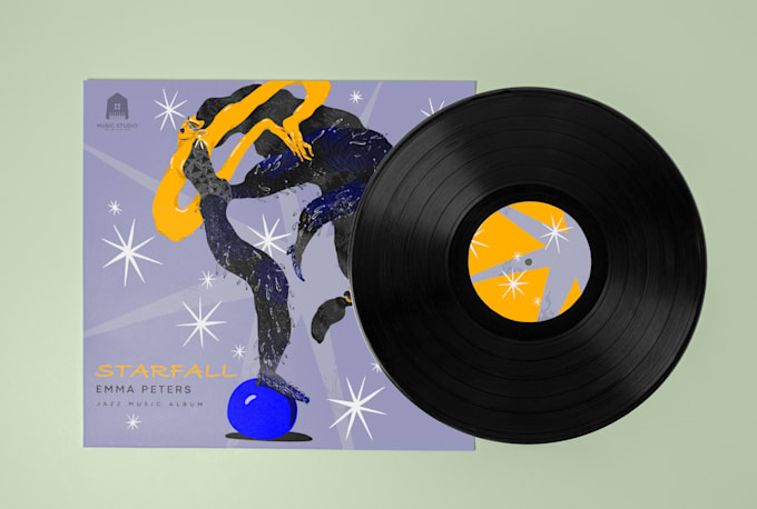 design album or single cover art