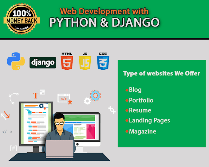 Build professional website using python django by Shakib90 | Fiverr