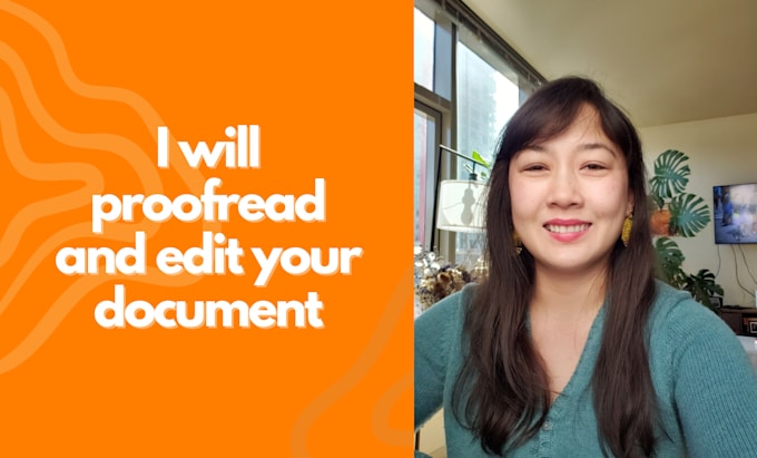 proofread and edit your document
