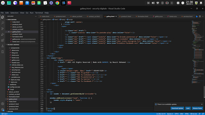 Fix and debug your html and css and bootstrap problems by Mohamedbouzit ...