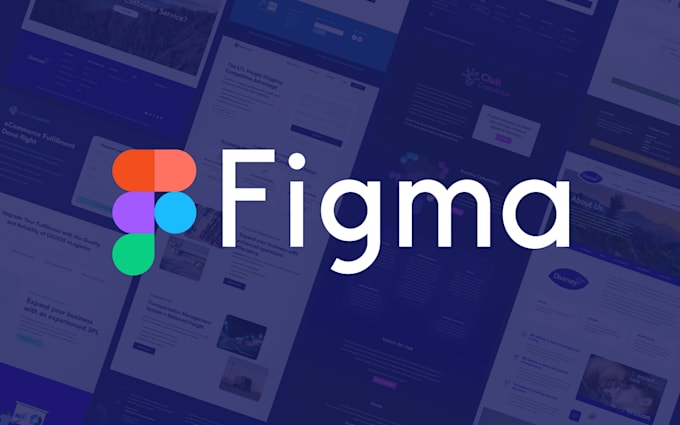 design your landing page or website using figma