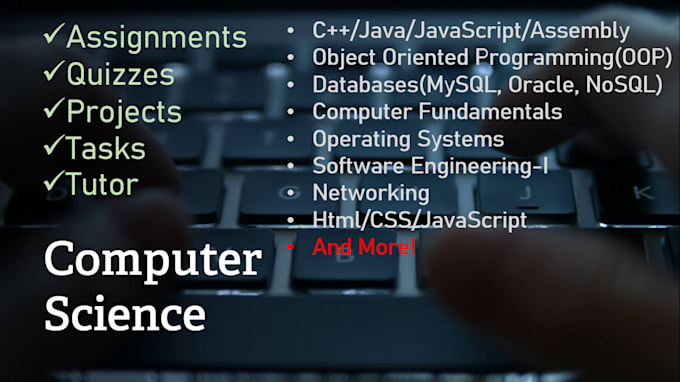 Do computer science project, assignment, task, and more by Devsaim | Fiverr