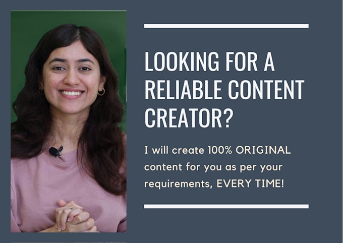 write blog posts and articles for your website