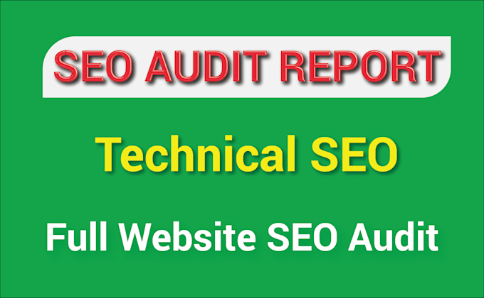 do website audit report and technical SEO with action plan
