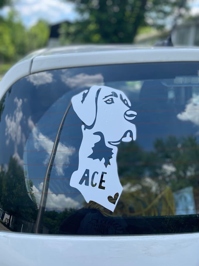 Design a custom car decal by Britc201 Fiverr