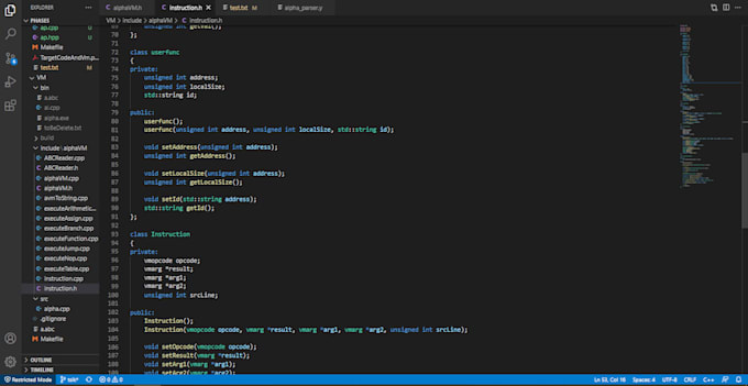 do programs in c and cpp