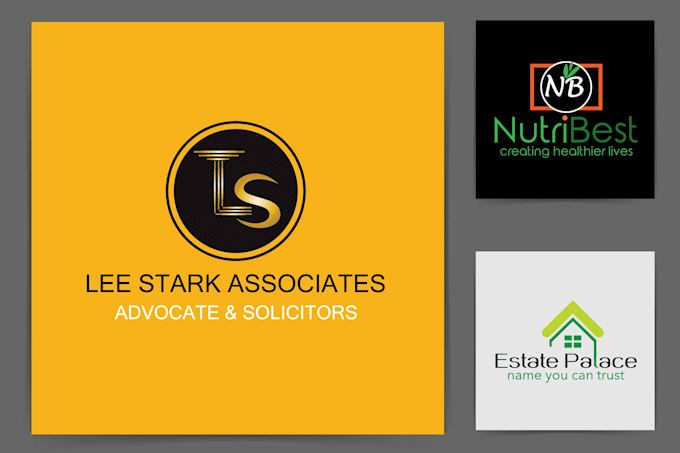 create professional luxury modern minimalist business logo design