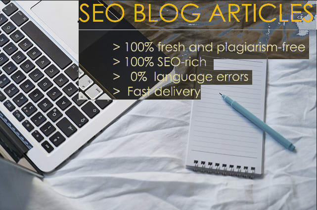 write SEO articles for your blog or website